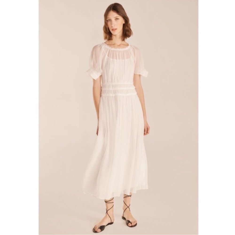 Rebecca Taylor chiffon midi dress